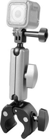 Mbajtëse universale për motor PULUZ PU867B, tub 1.5 5 cm, rrotullim 360°, e zezë
