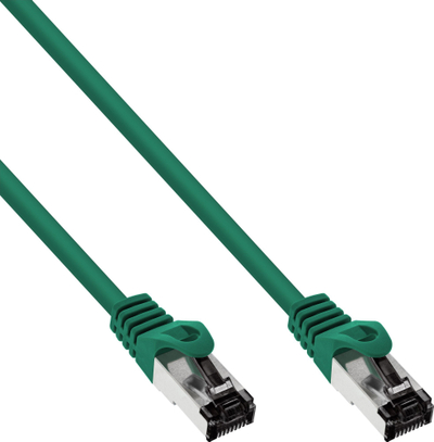 Kabllo rrjeti InLine Cat 8.1, S/FTP, 1.5m, 2000MHz, e gjelbër