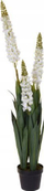Lule plastike dekorative Home Styling Collection Ubin White, 120cm, e bardhë