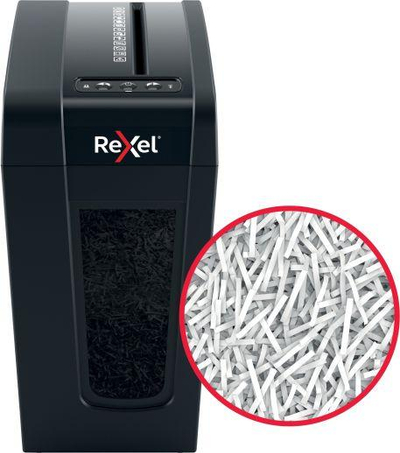Shredder dokumentesh Rexel Secure X8 SL, P 4, 8 fletë, 14L, i zi