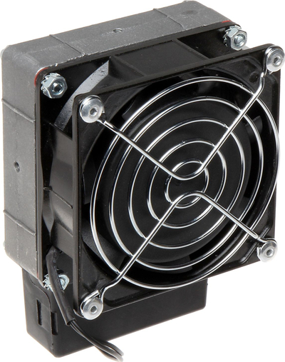 Ngrohës me ventilator Delta HVL-031, 150W, për kasetë elektrike, gri