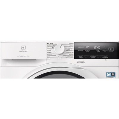 Lavatriçe Electrolux EW6F2484P, 8kg, klasa A, e bardhë
