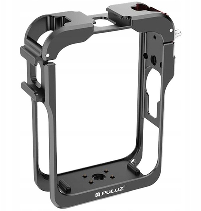 Kornizë mbrojtëse për kamerë Puluz Osmo 360 Protective Cage, alumin, filetë 1/4", e zezë