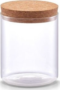 Enë ruajtëse Zeller Smooth, 650 ml, qelqi, me kapak tape