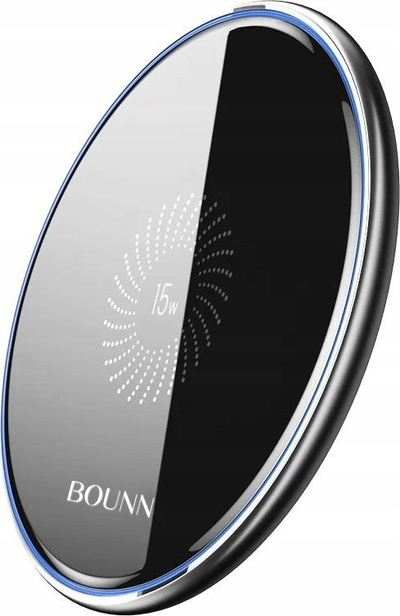 Ngarkues wireless Bounn Bounn 15W, USB C, Quick Charge 3.0, i zi