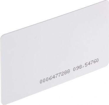 Kartë RFID Atlo ATLO-104S, Unique EM 125kHz, paketim 200 copë, e bardhë