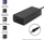 Adapter karikues për laptop Qoltec, 72W, 24V 3A, 2.5mm, i zi