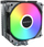 Ftohës CPU Montech NX400 ARGB, 4 heat pipes, ventilator 120mm ARGB, i zi