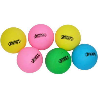 Toptha pingpongu Best Sporting Color Pops, set me 6 copë, diametër 40mm, shumëngjyrësh