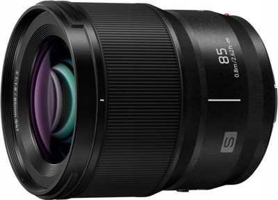Objektiv Panasonic Lumix S 85mm f/1.8, prime për L Mount, ngjyrë e zezë