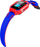 Smartwatch për kalamaj GoGPS K24, me GPS, bateri 400mAh, i kuq me blu