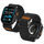 Rrip ore Tech-Protect Nylon Slip për Apple Watch 44-49mm, najlon i lehtë që merr frymë, mbyllje me shirit ngjitës, i zi