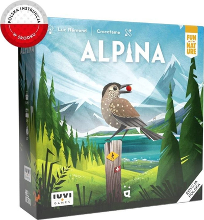 Друштвена игра IUVI Games Helvetiq Alpina, полско издание