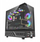 Kuti kompjuteri DarkFlash DS950V MIDI Tower, ekran 6", 6 ventilatorë RGB, e zezë