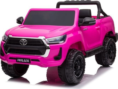 Makina elektrike për fëmijë Toyota Hilux DK-HL860, 2 motorë, telekomandë prindërore, rozë