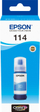 Bojë printeri Epson 114 EcoTank, cyan, 70 ml