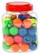 Topa gome Merkpol 32mm, set 60 copë, shumëngjyrëshe