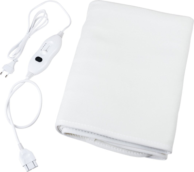 Ngrohëse elektrike krevati ECG ED-8036, 150 x 80 cm, 3 nivele temperature, e bardhë