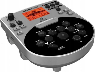 Bateri elektronike Behringer XD80USB, 15 kite, USB MIDI, argjendtë