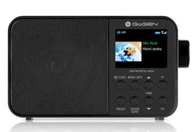 Radio Portative Digjitale me Ekran LCD dhe Bluetooth GOGEN GOGDAB500BTC