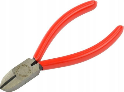 Darë prerëse anësore Knipex 7001125, 110mm, me doreza plastike, të zeza