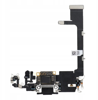 Порта за полнење USB за iPhone 11 Pro, демо дел, црна