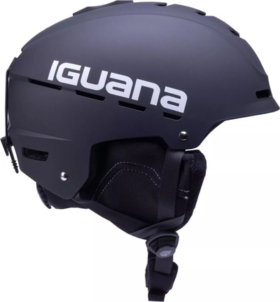 Helmetë skish Iguana Ibris, ABS EPS, sistem rregullimi, e zezë