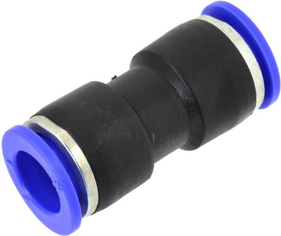 Pneumatsка спојка GEKO, push in, 6mm, сина