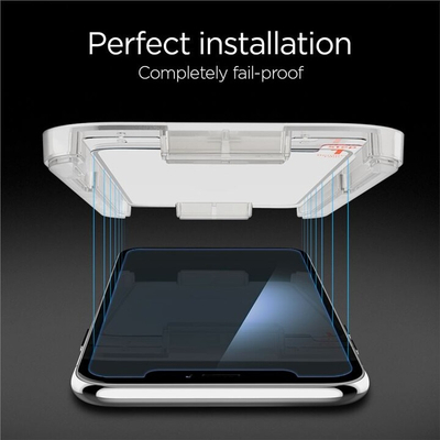 Xham mbrojtës Spigen Glas.tR EZ Fit për iPhone XR