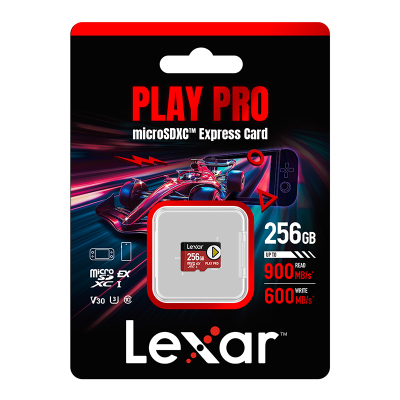 Lexar PLAY Pro microSD Express 7.1 256GB kartë memorjeje