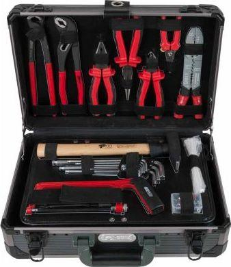 Set veglash KS Tools 911.0665, 165 copë, në valixhe alumini, i zi