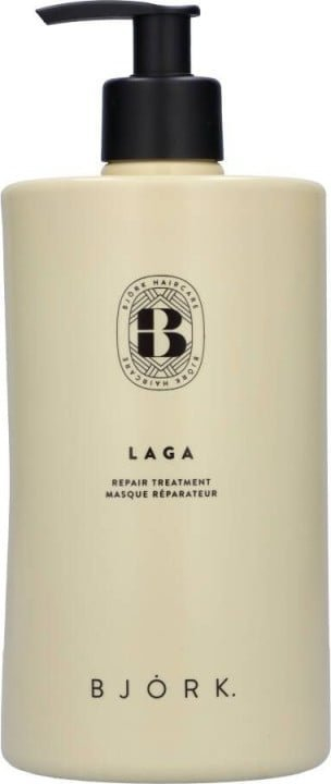Maskë flokësh Bjork Laga Treatment Cream Mask Repair, 750ml, për rikthim e rregjim të flokut