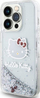 Mbulesë telefoni Hello Kitty HKHCP14XLIKHET, për iPhone 14 Pro Max 6.7\", hardcase me shkëlqim glitter, ngjyrë argjendtë