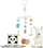 Set lodrash aktiviteti për bebe Classic World, druri, ngjyra pastel
