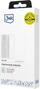Këllëf telefoni 3mk Clear Case për Motorola Moto G75, transparent, i butë dhe i lakueshëm