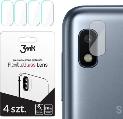 Xham mbrojtës për kamerën e telefonit 3MK për Samsung Galaxy A10