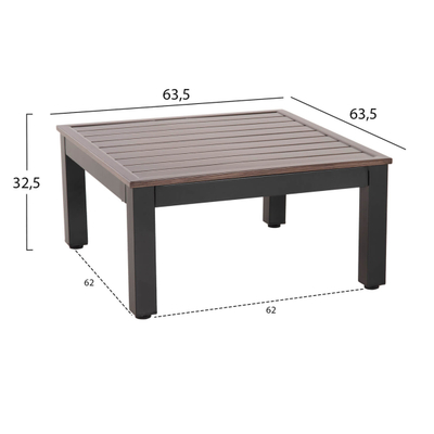 Set kopshti Dex 3-pjesësh (HM6090), kaftë/ zezë