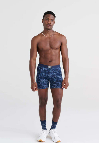 Bokser SAXX Ultra Super Soft, për burra, madhësia L, blu navy