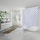 Perde dushi Bathroom Solutions Whale, poliester, 180x200 cm, e bardhë me blu