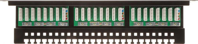 Panel shpërndarës Delta, 24x RJ-45, Angle 6