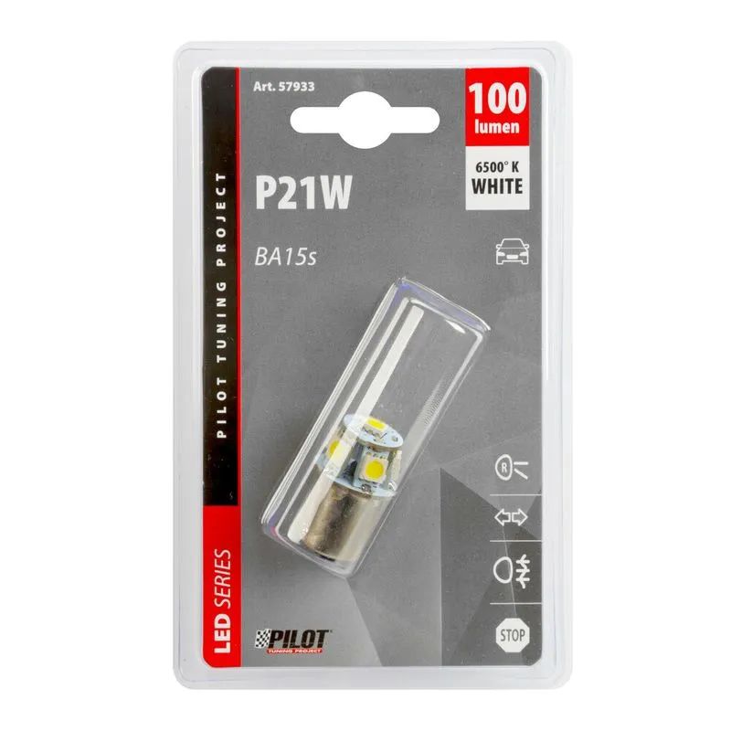 Lampa Led-hyper 12v 18-6smd Ba15s Blister