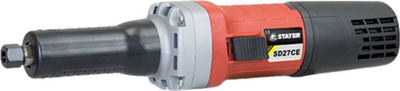 Bruarëse elektrike lineare Stayer SD 27 CE, 750W, me rregullim shpejtësie, portokalli e zezë