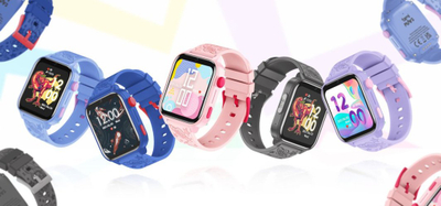 Smartwatch Bemi Play 2, ekran 1.85", 4G, gri