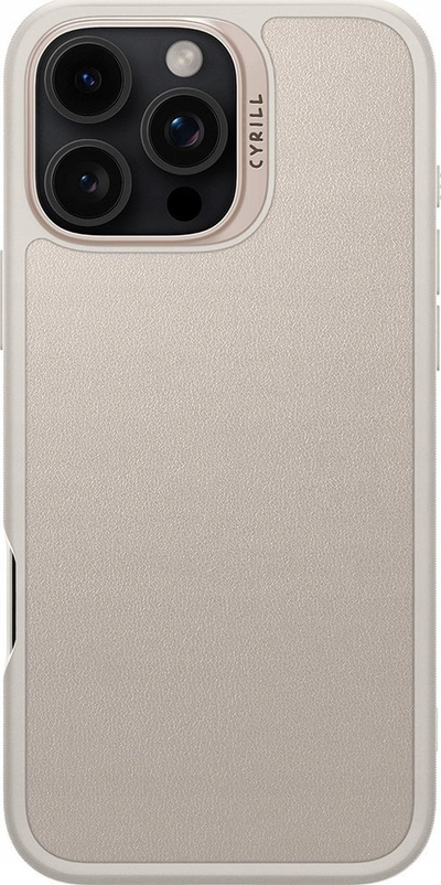 Kllëf telefoni Spigen Cyrill Kajuk MagSafe, për iPhone 16 Pro Max, krem
