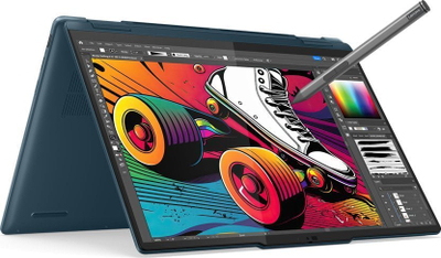 Laptop Lenovo Yoga 7 14IML9, 14", Intel Core Ultra 5 125H, 16GB RAM, 512GB SSD