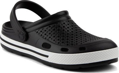 Sandale clogs Coqui Lindo M 6403-100-2232 për burra, të zeza