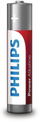 Bateri alkaline Philips Power AAA, paketim 16 copë
