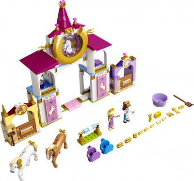 Set lodër Lego Disney Belle and Rapunzel's Royal Stables (43195), 239 elemente