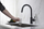 Set rubinet kuzhine Plaza Black Matt, gryke që tërhiqet, me dispenser, i zi mat