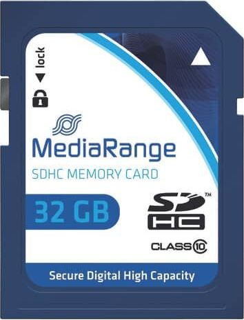 Kartë memorie MediaRange MR964, 32GB SDHC, Class 10